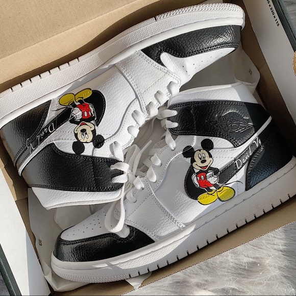 Authentic Nike AF1 Mid Customized - Picture 2 of 5